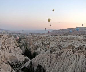 Globos en Capadocia
