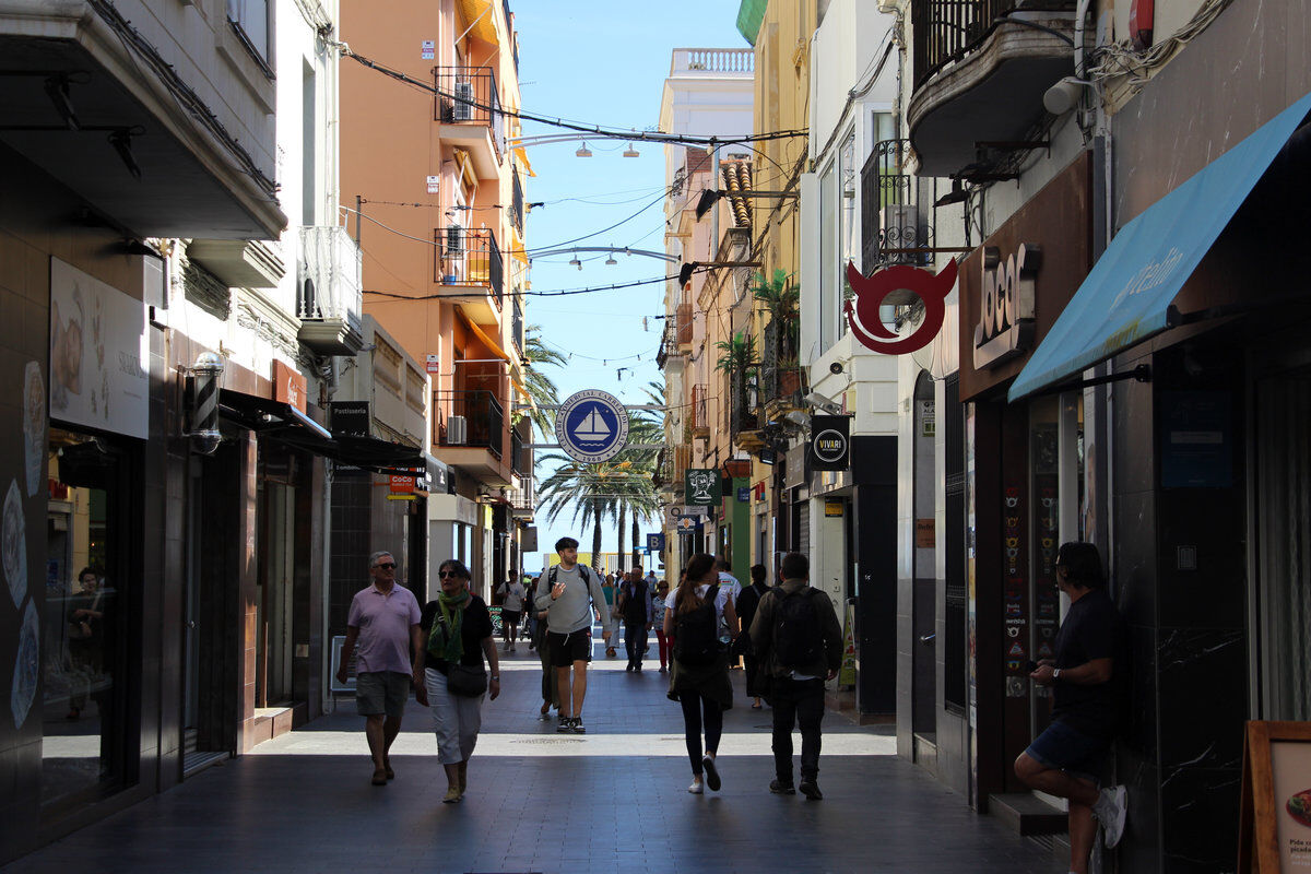 Carrer del Mar en Badalona