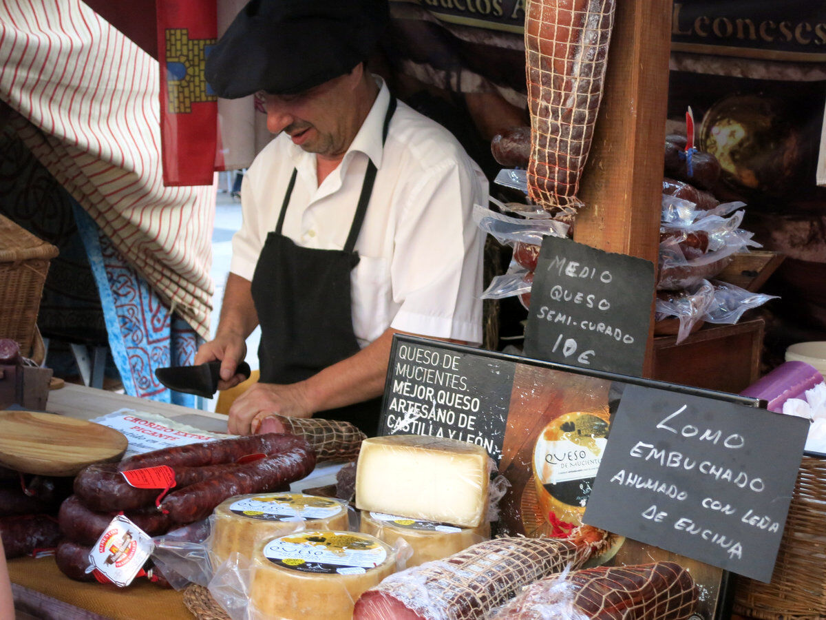 Mercado en El Toboso, Castilla-La Mancha