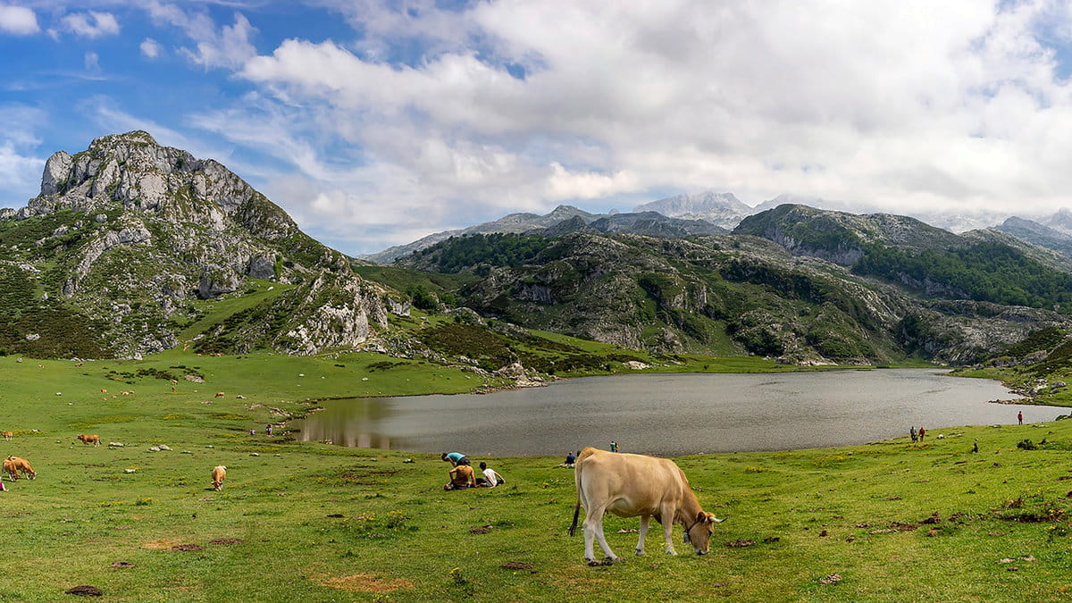 Escena en los Picos de Europa