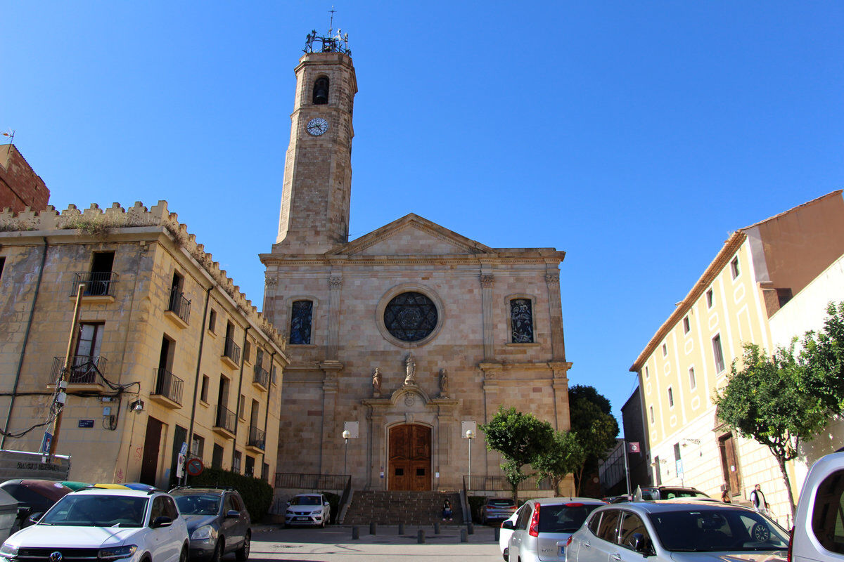 La iglesia de Santa María en Badalona