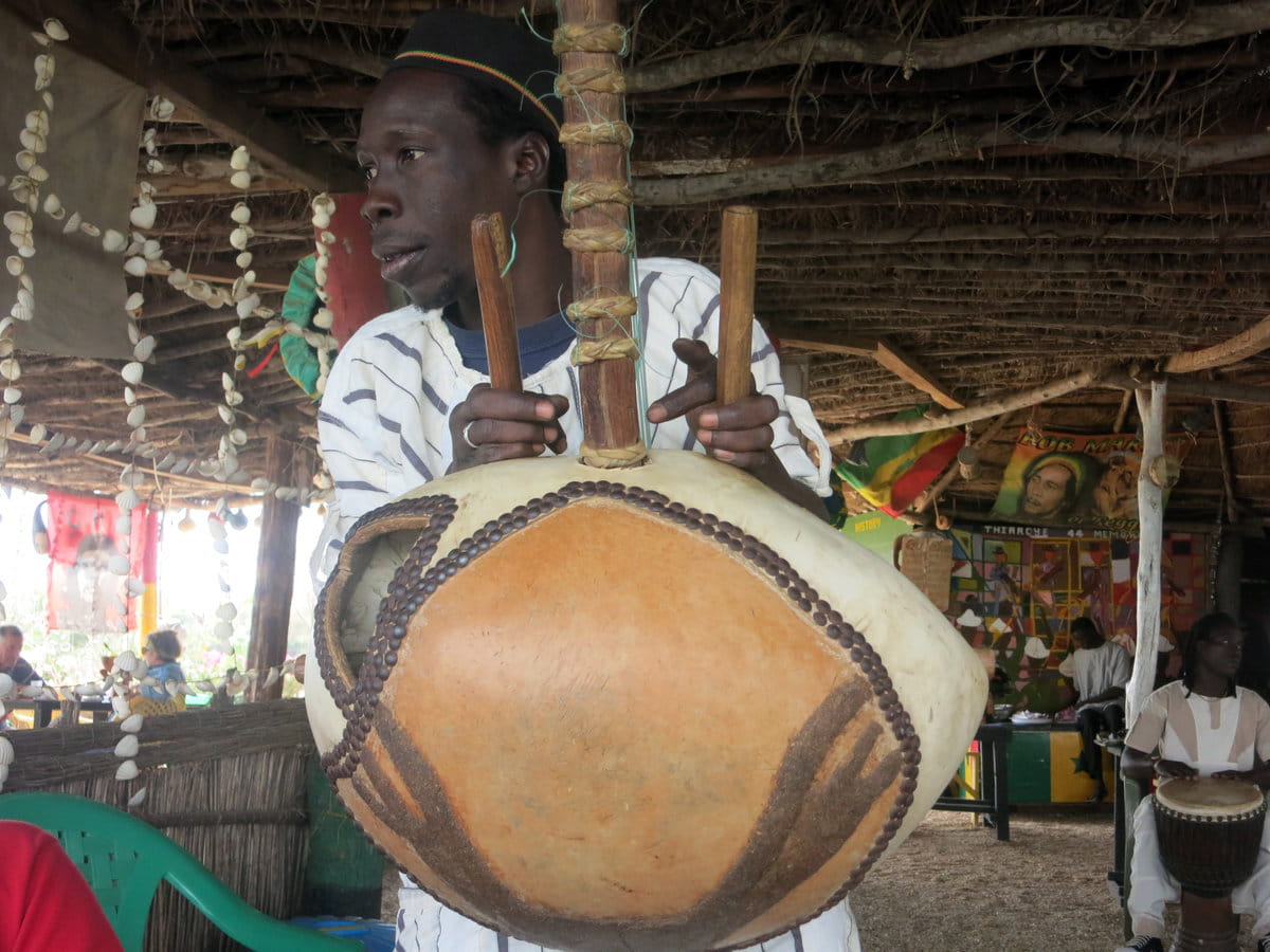 Musico en Senegal