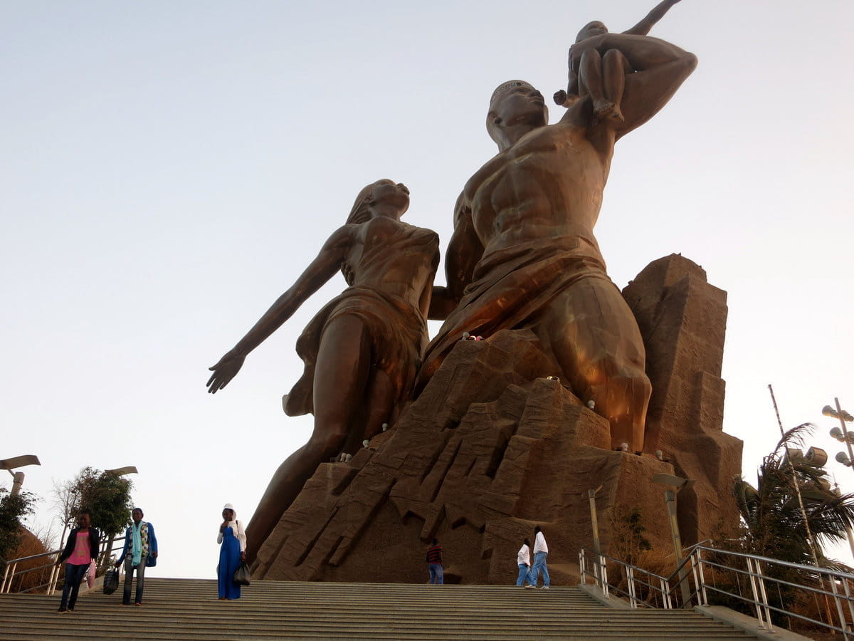 Monumento del Renacimiento Africano en Dakar