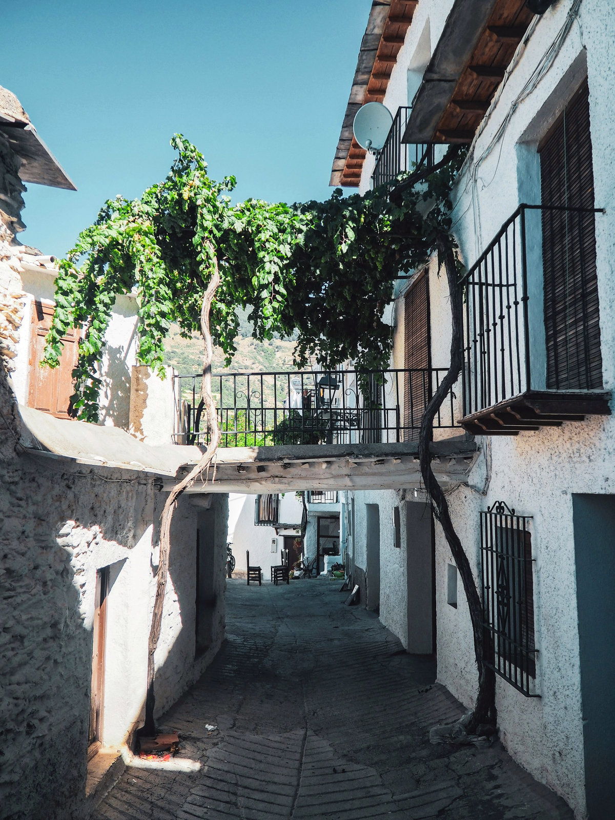 Capileira en La Alpujarra granadina