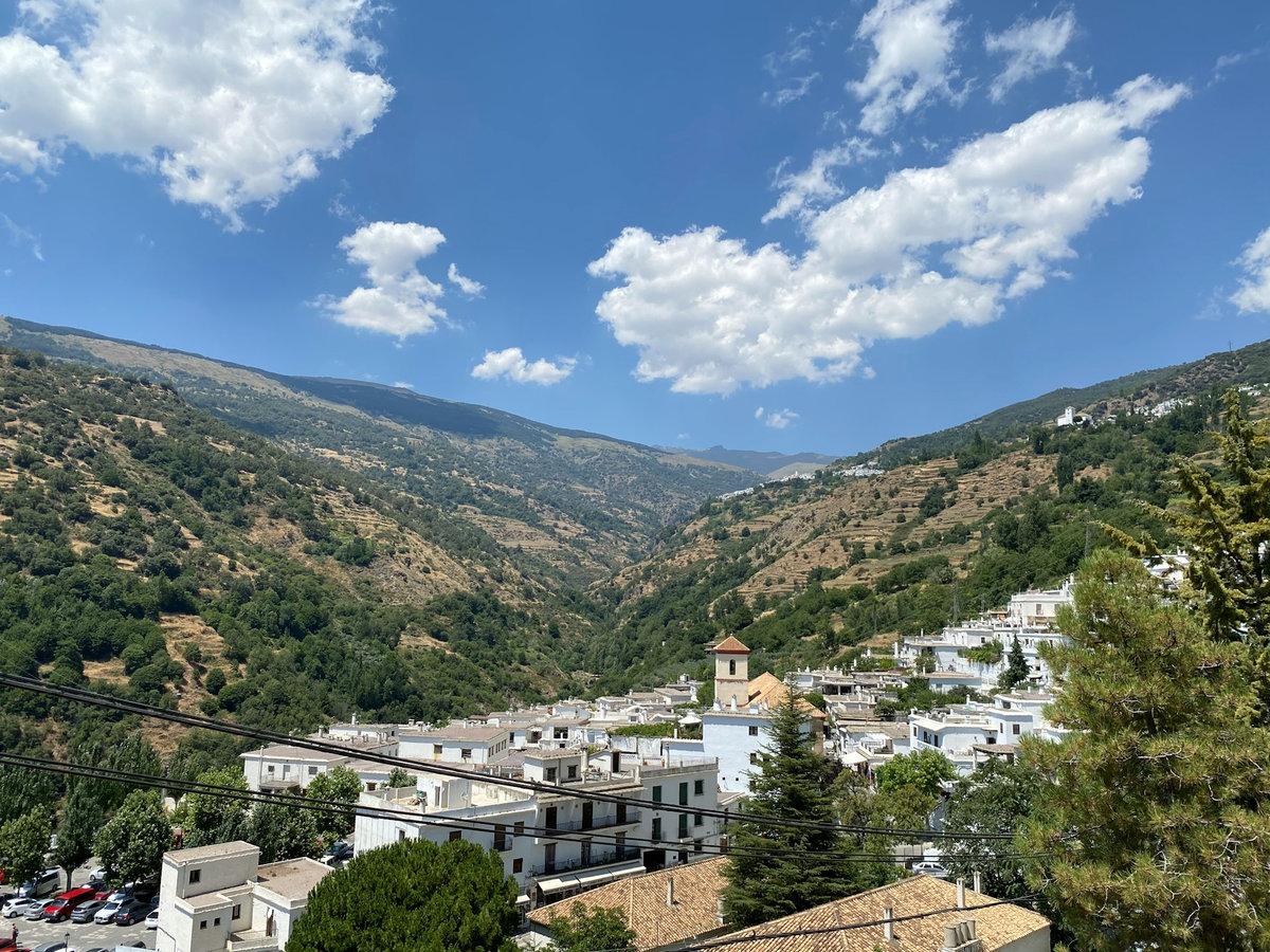 Población de Pampaneira en La Alpujarra de Granada