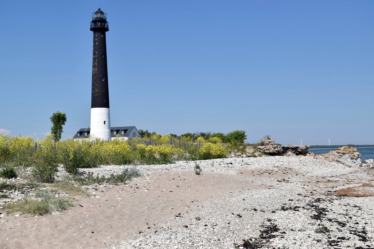 El faro de la isla de Saaremmaa