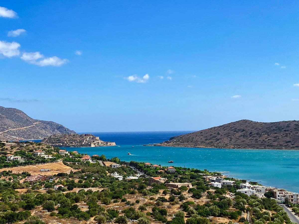 Vistas a la isla de Spinalonga