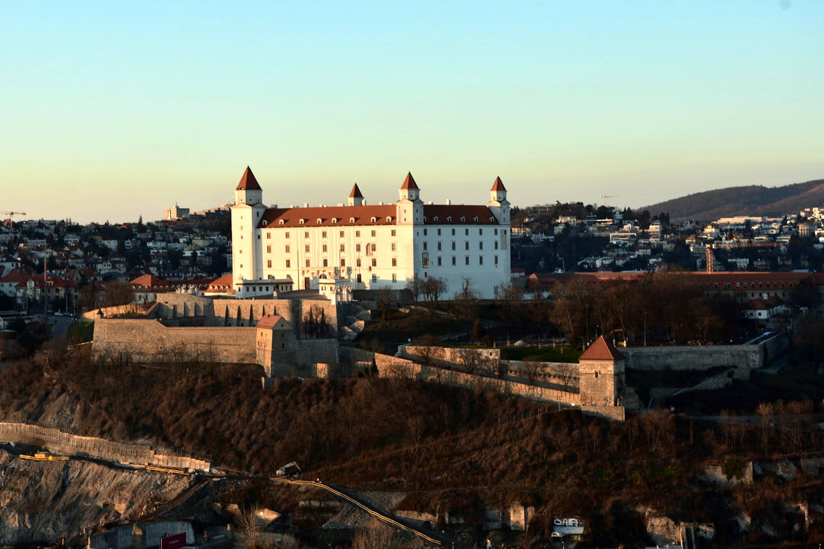 El castillo de Bratislava