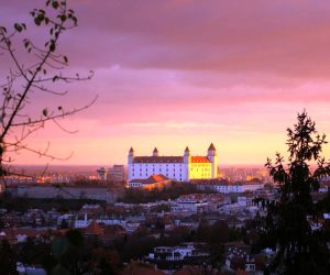 Atardecer en Bratislava