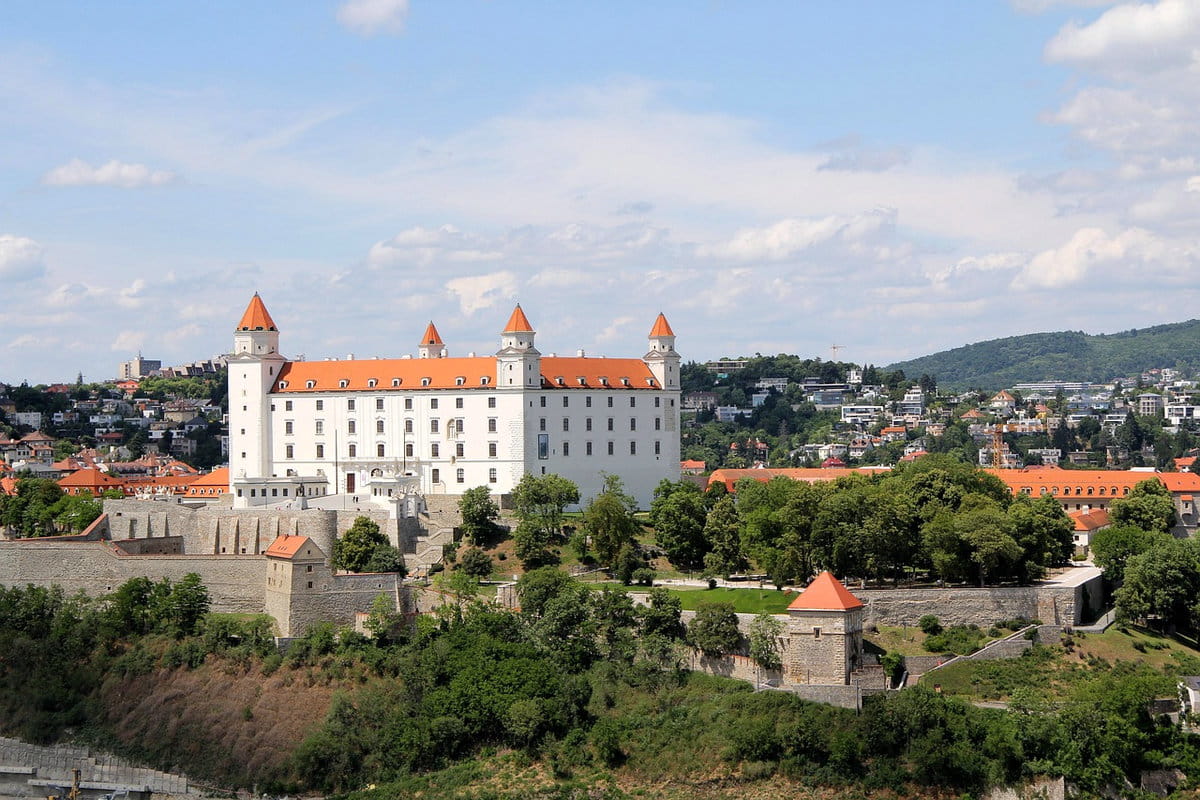 El castillo de Bratislava