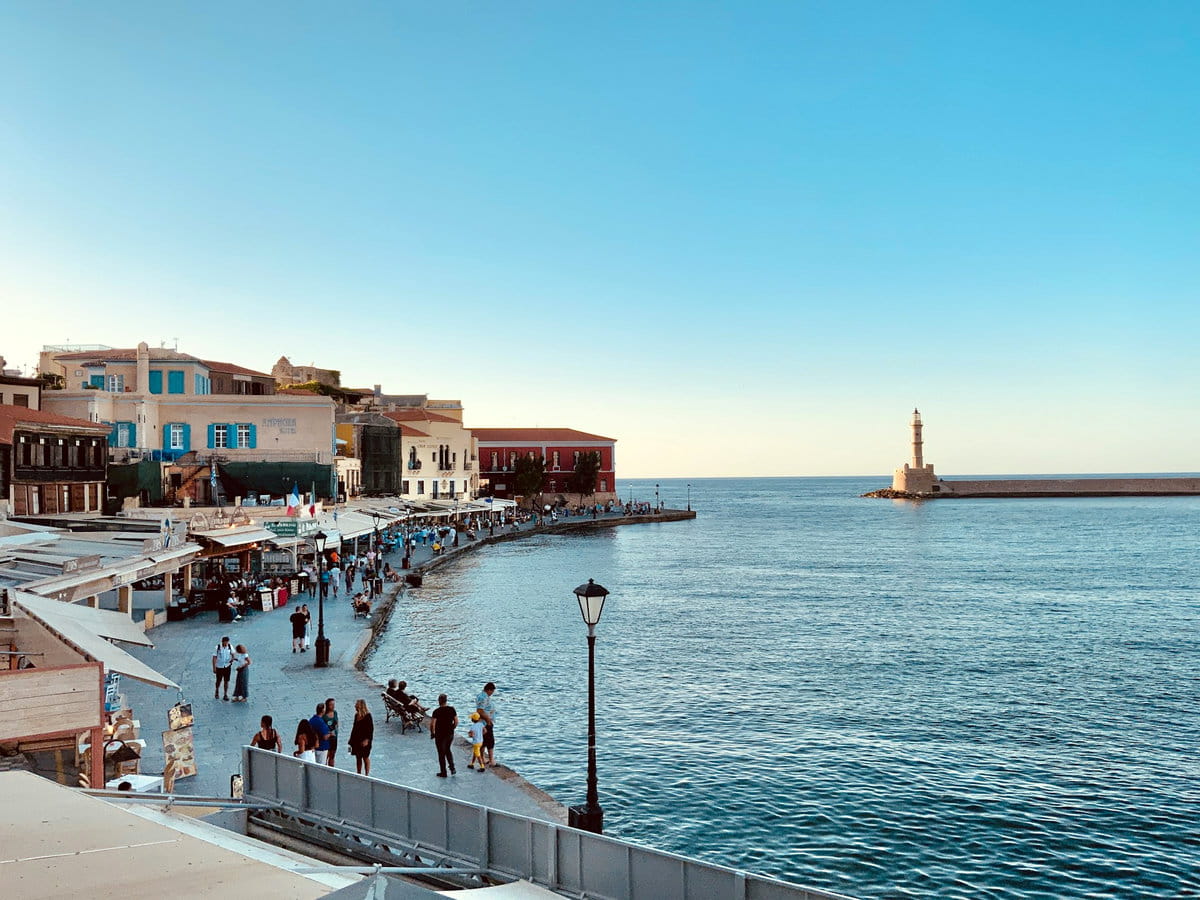 El litoral de Chania