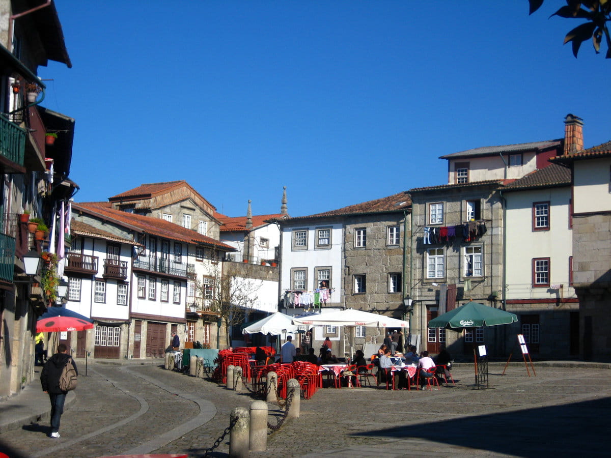 El centro histórico de Guimarães