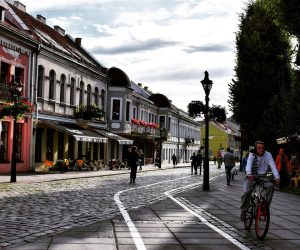 Calles de Kaunas, Lituania