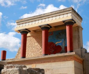 El Palacio de Knossos en Heraklion