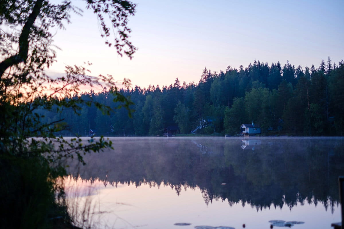 Lago en Nuuksio