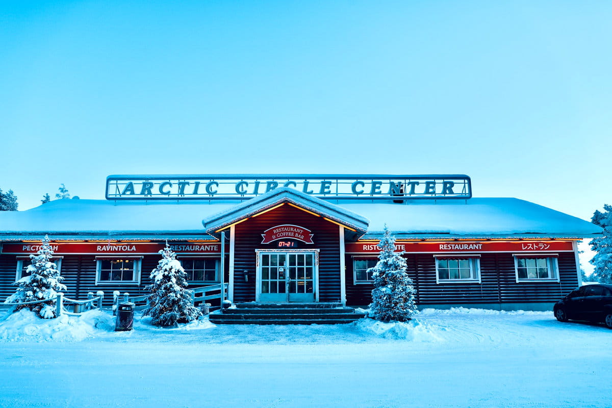 El círculo polar ártico