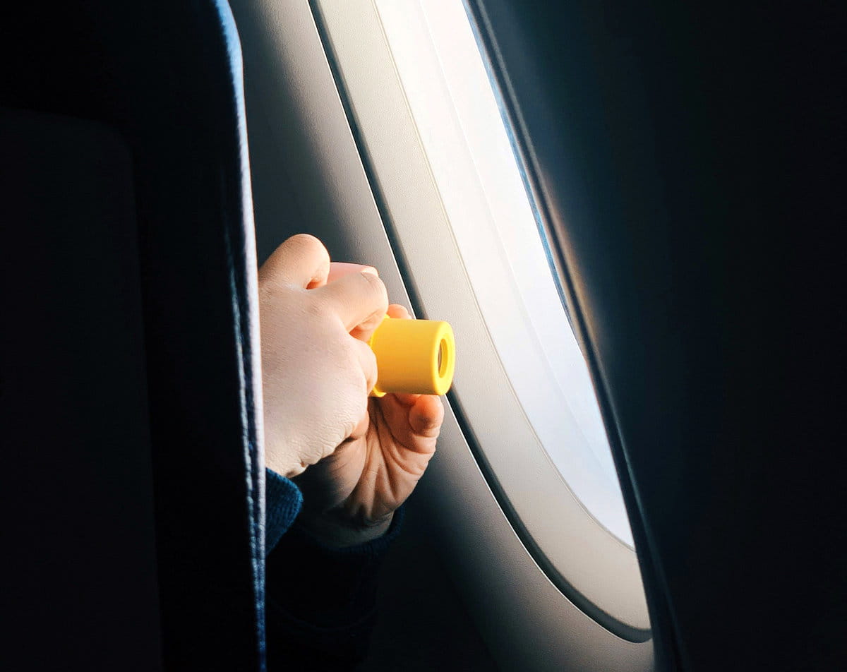 Imaginación al poder en el interior del avión