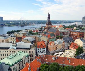 Vistas al centro de Riga