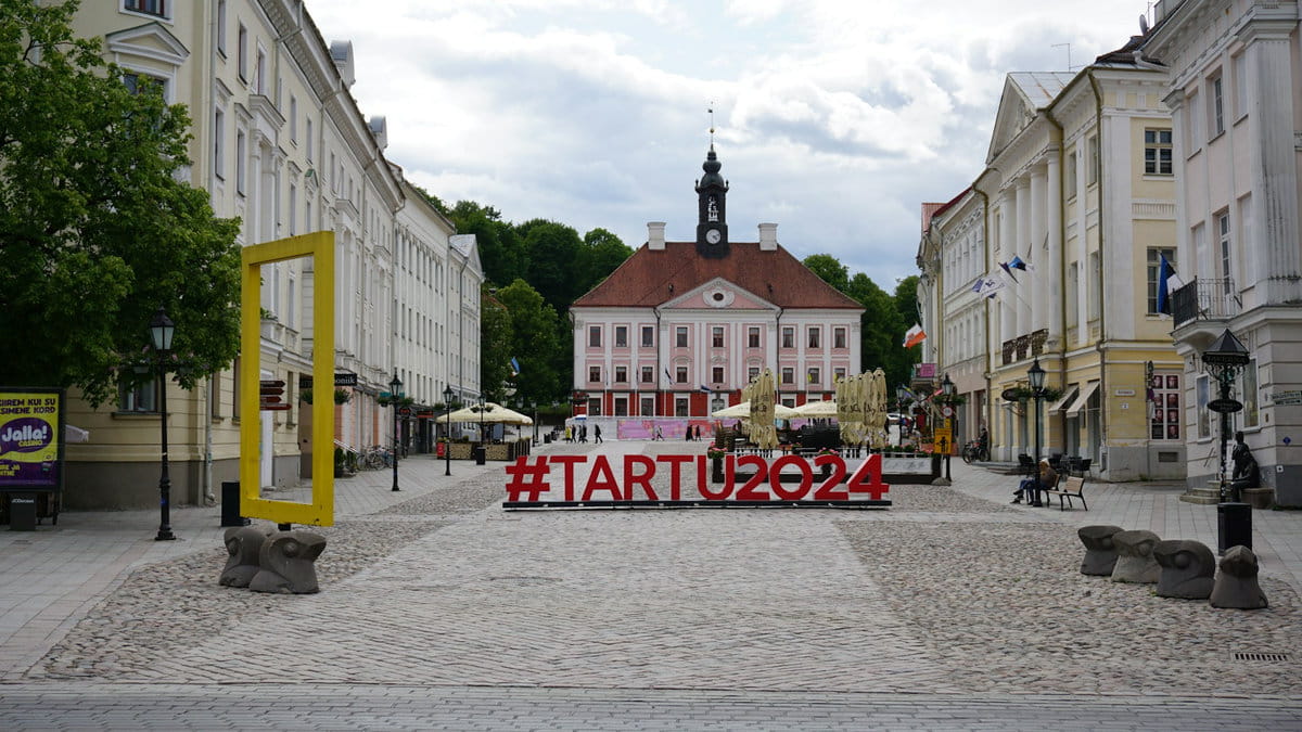 Tartu ciudad universitaria en Estonia