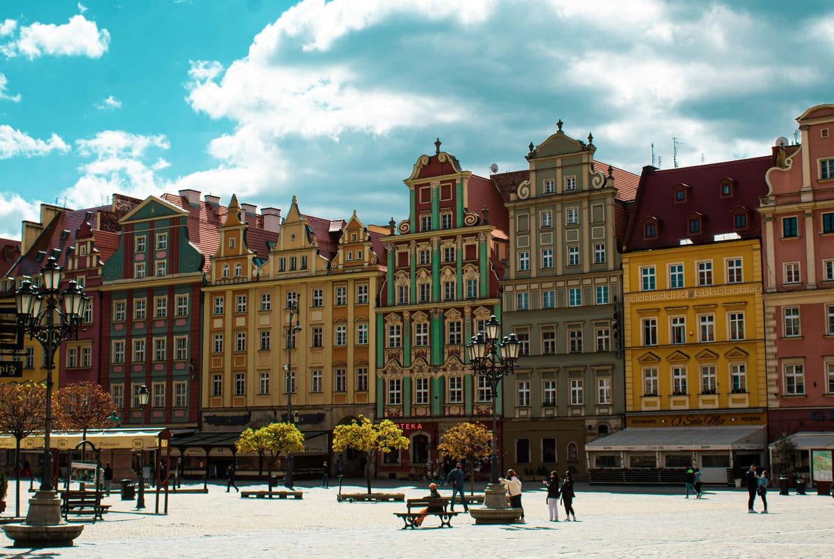 La Plaza del Mercado (Rynek) en Wroclaw