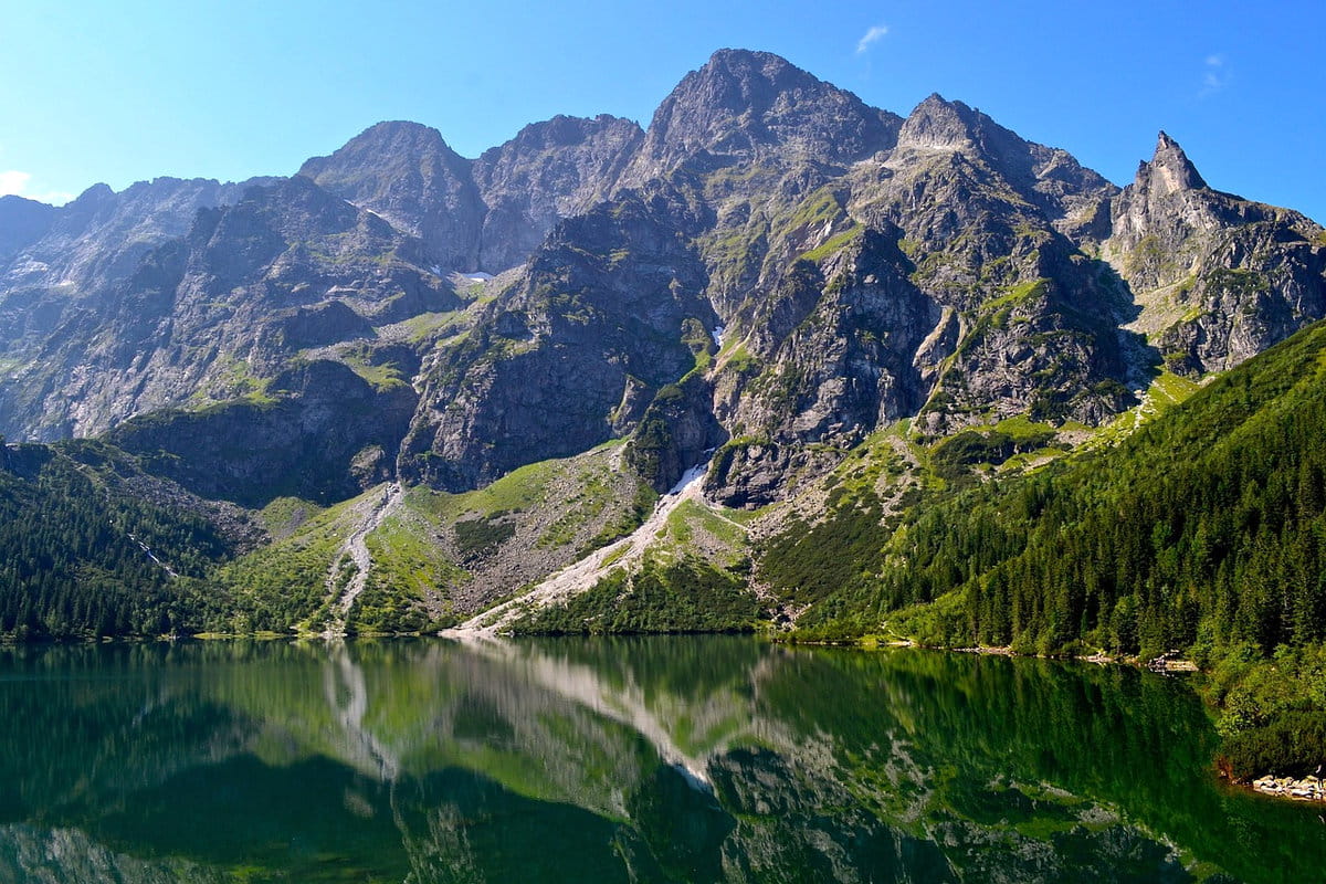 Montañas de Zakopane en Polonia