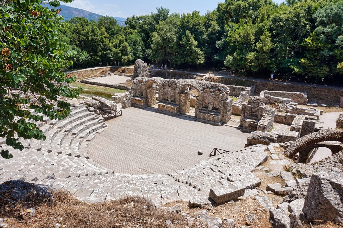 Ruinas de Butrinto en Albania