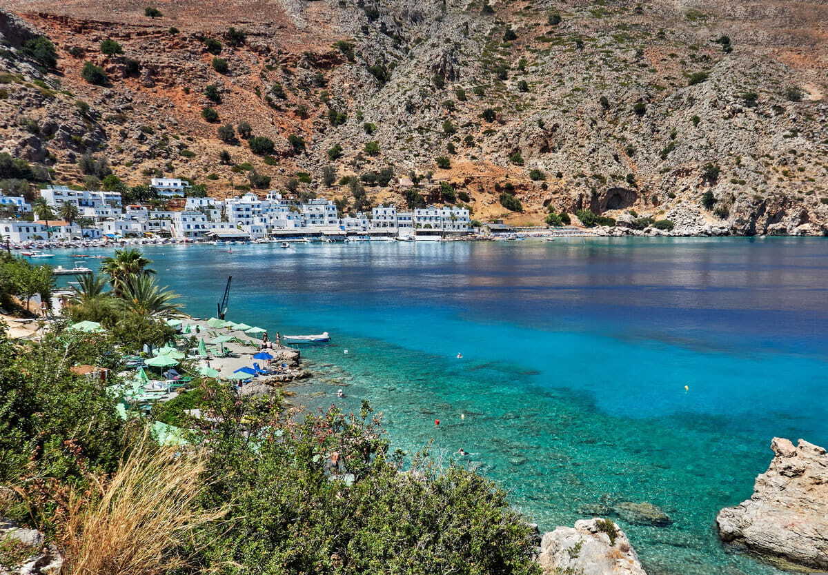 Rincones con encanto en la zona de Loutro, Creta