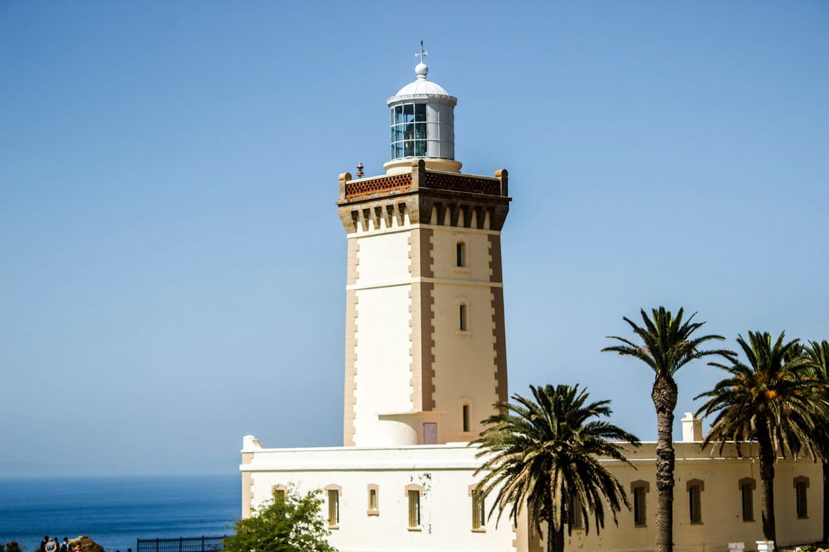 El cabo Espartel al norte de Marruecos.