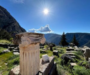 Ruinas de Delfos en Grecia