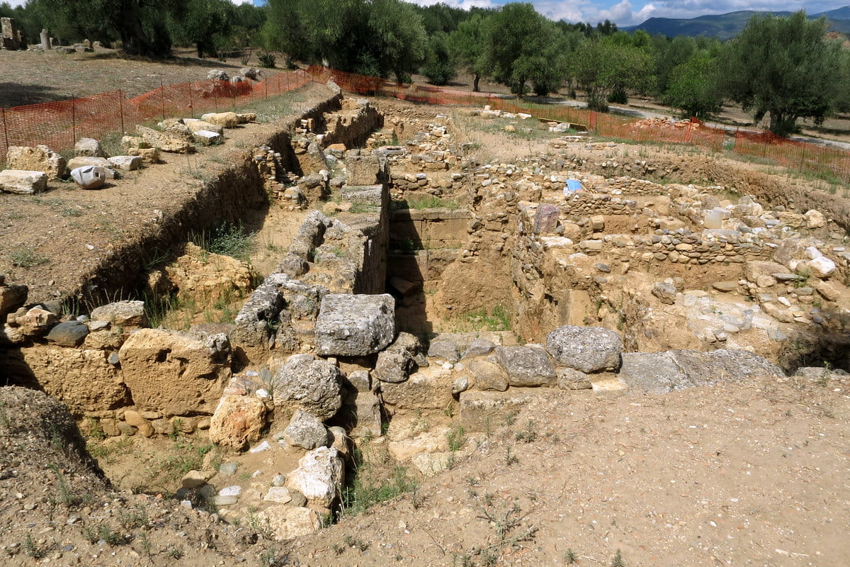 Las ruinas de Esparta