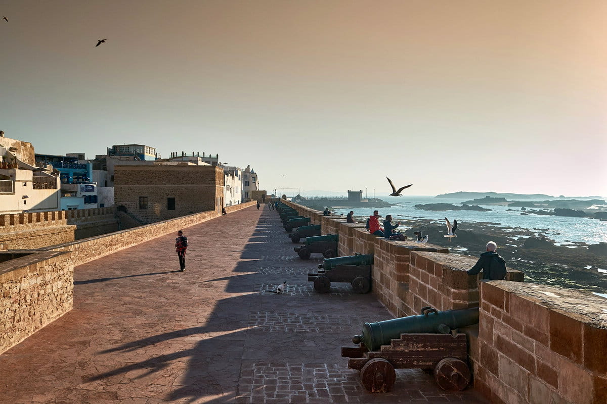 Un paseo por las murallas de Essaouria es un imprescindible en la ciudad marroquí