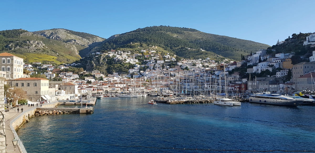 El puerto de Hydra
