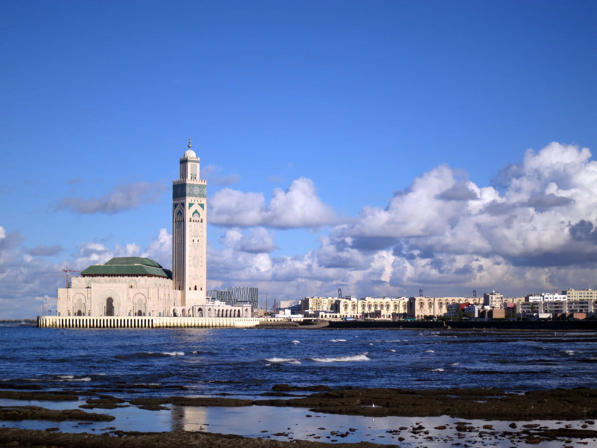 La gran mezquita de Casablanca