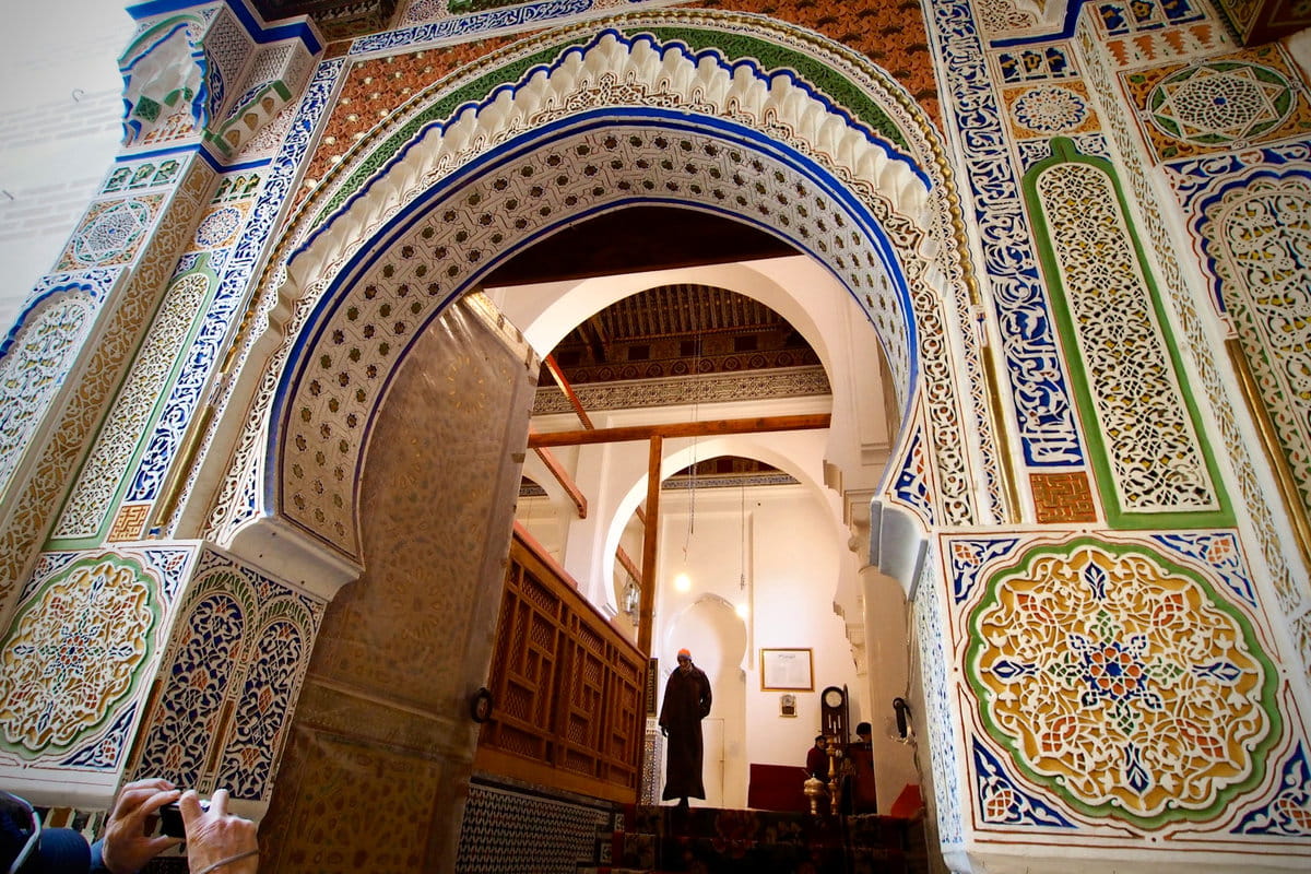 Interior del Palacio de Fez