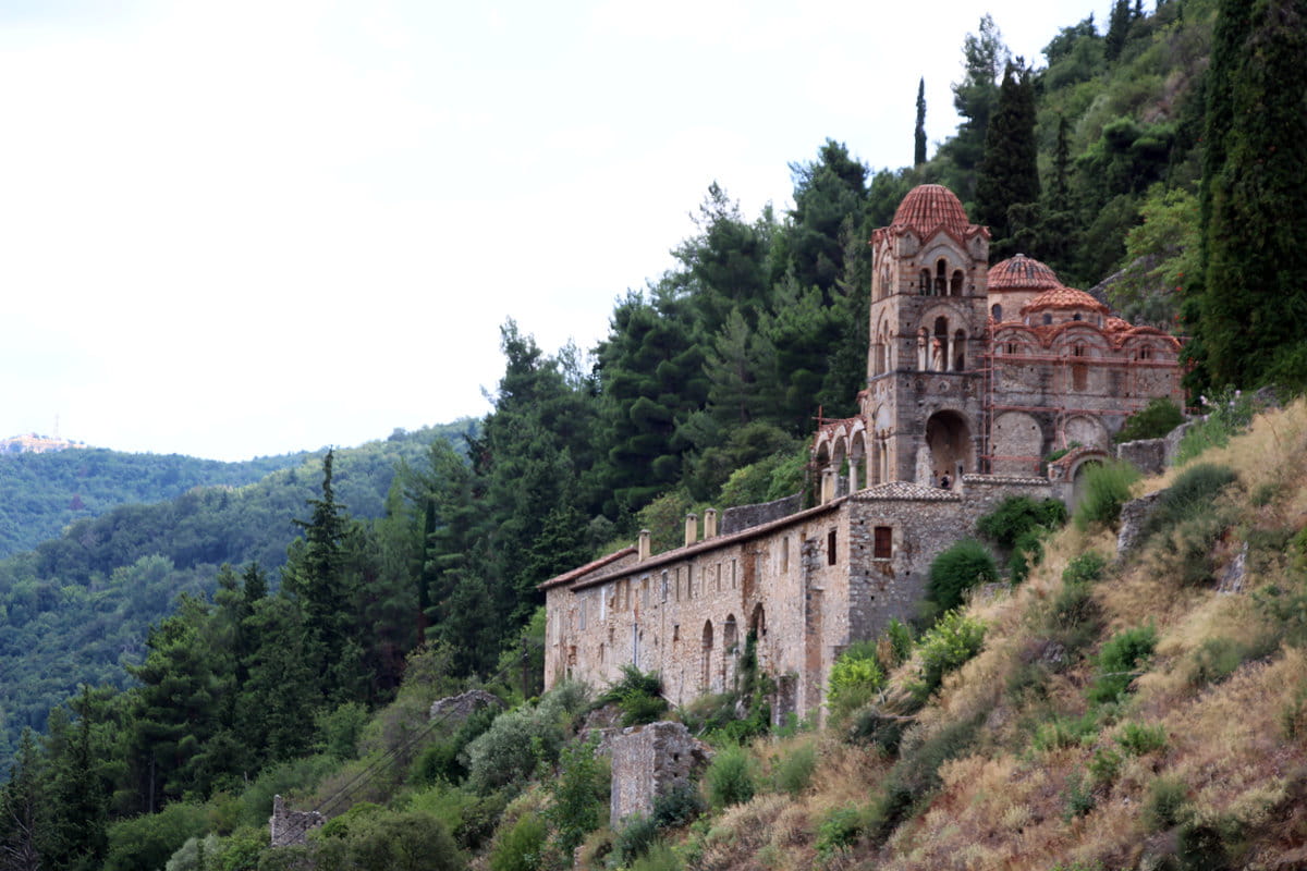 El monasterio de Pantanassa en Mistrá
