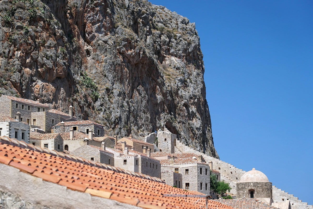 La ciudad baja de Monemvasia