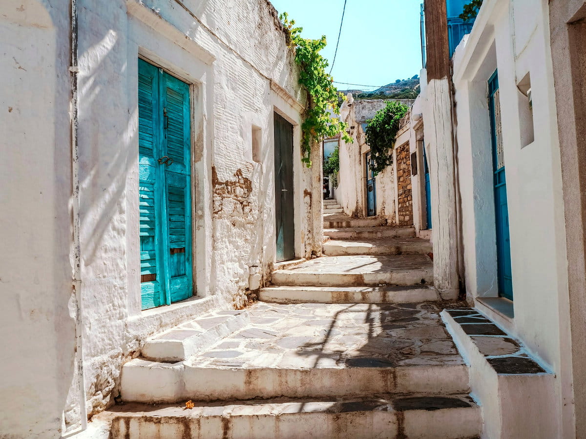 Callejuelas en Chora, Naxos