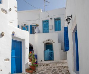 Callejuelas con encanto en Leftes, Paros