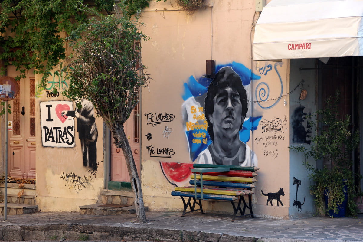 Grafitis en Patras