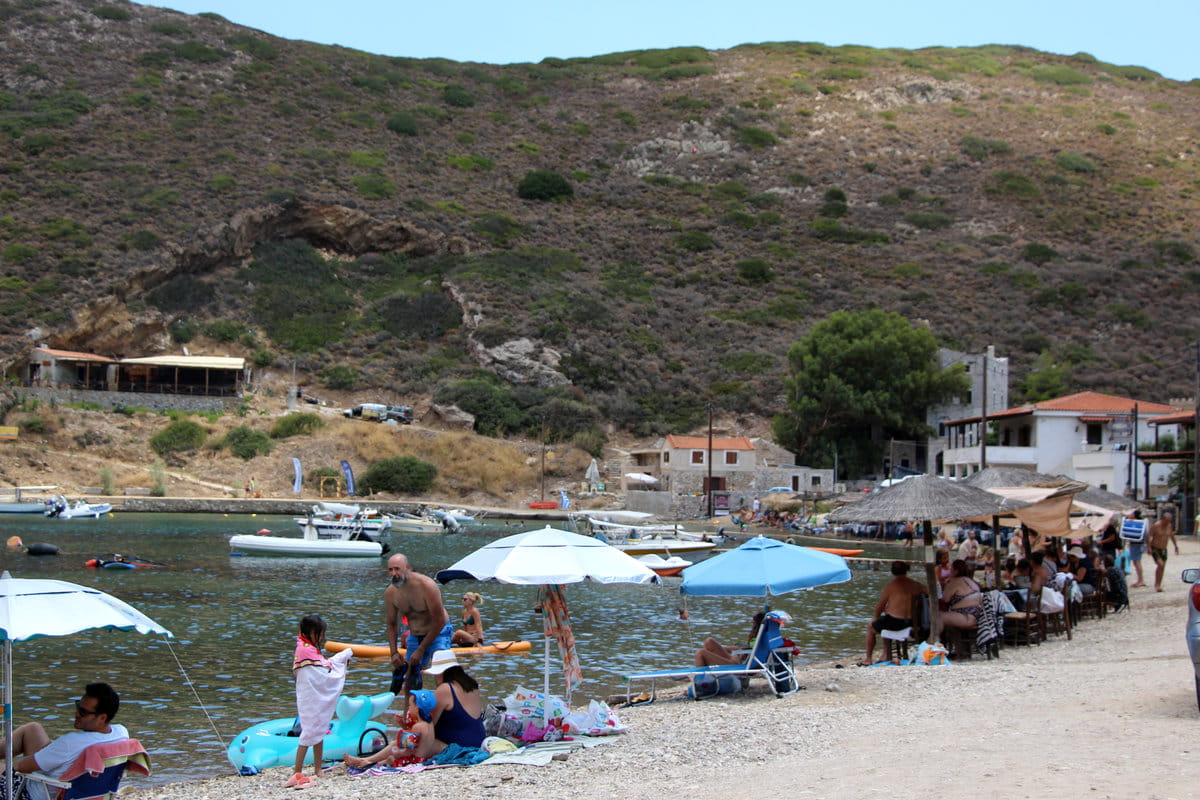 Playa en Limeni