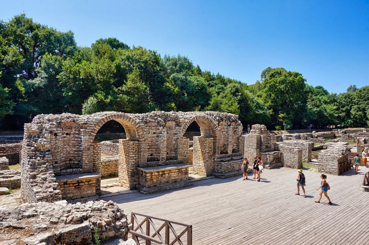 Las ruinas de Butrinto