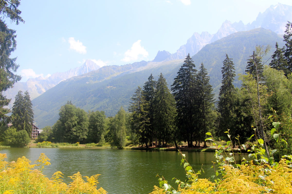 Un paseo por el lago Gailland, un imprescindible en Chamonix