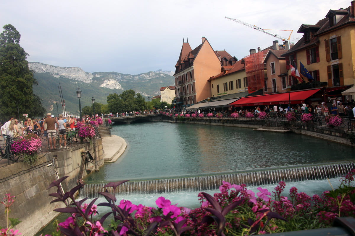 El centro histórico de Annecy