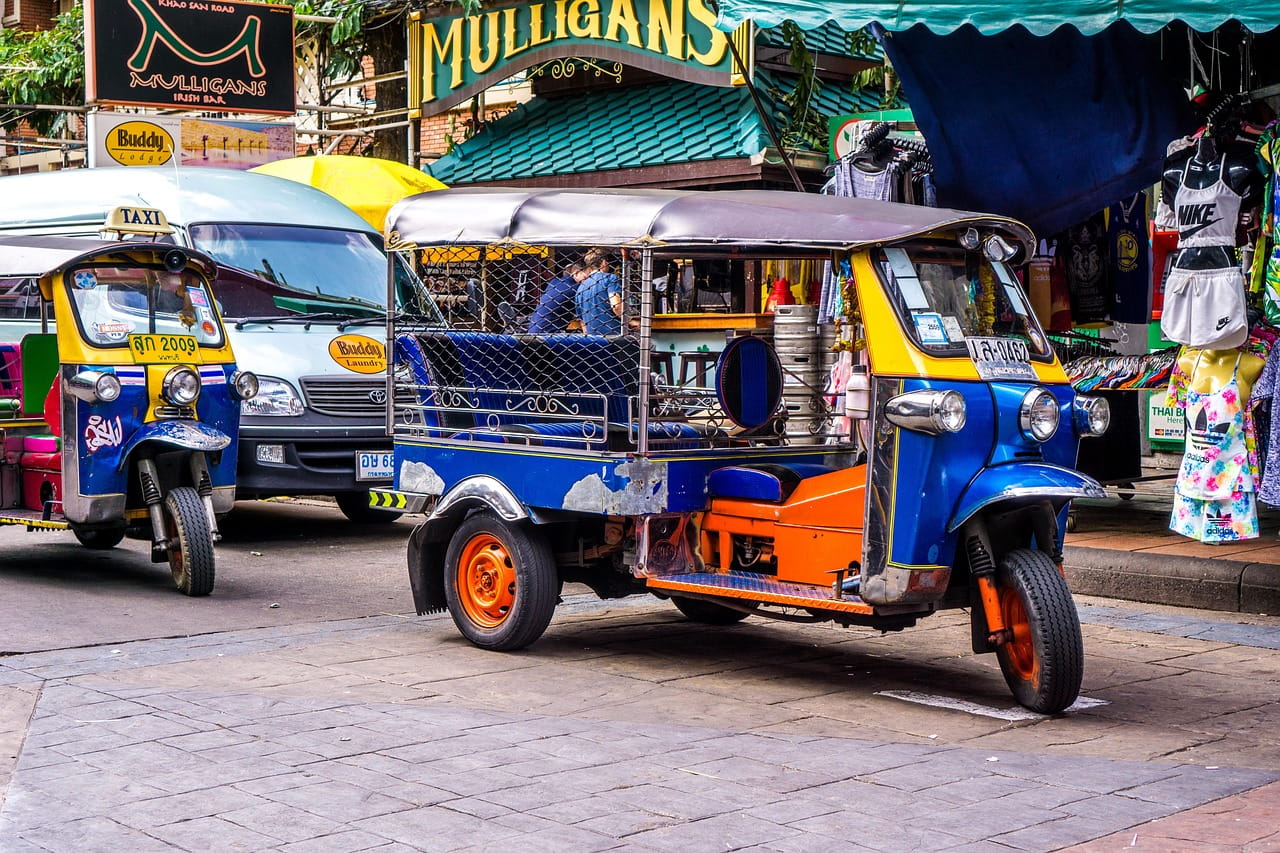 tuk tuk en bangkok