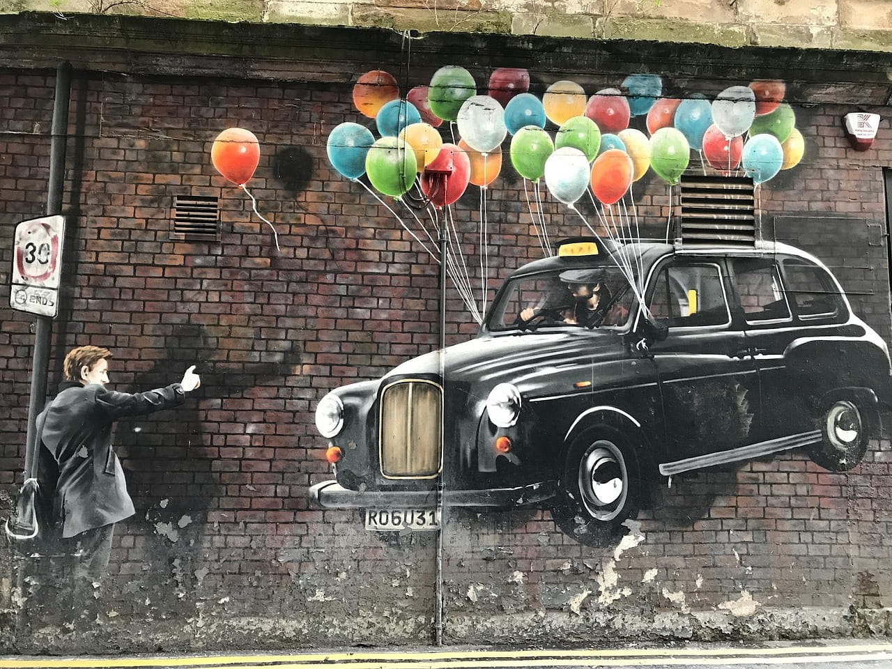 arte urbano Glasgow