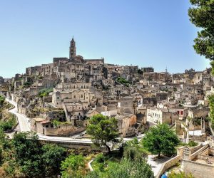 matera desde lejos