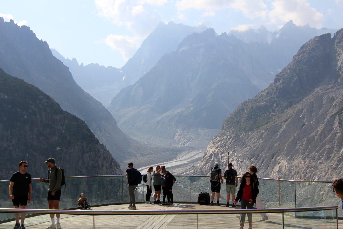 Mirador de Montevers al Mare de Glace