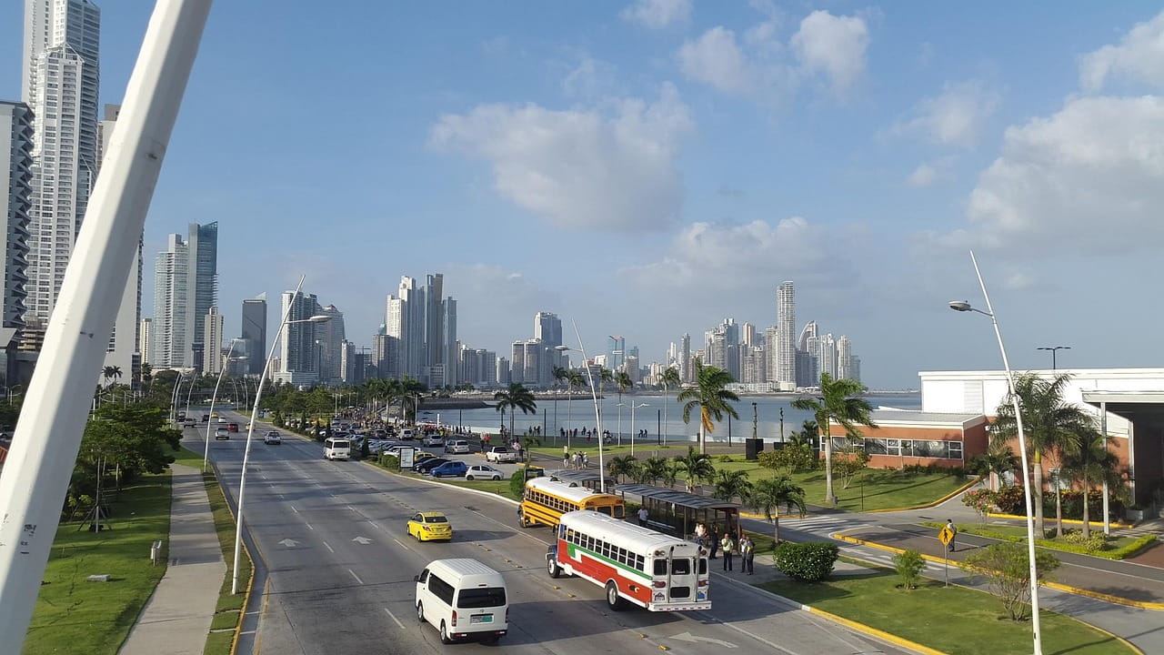 trafico en ciudad de panama