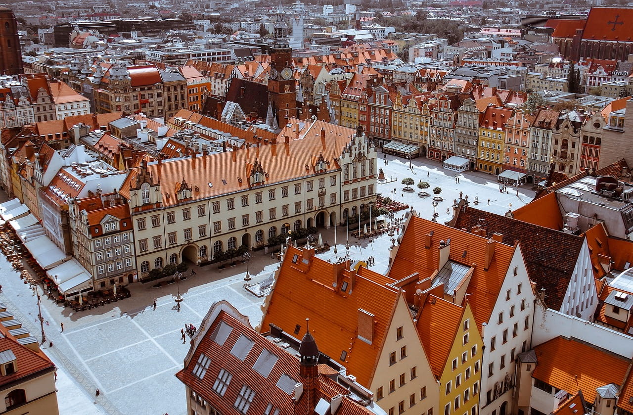 ciudad antigua wroclaw