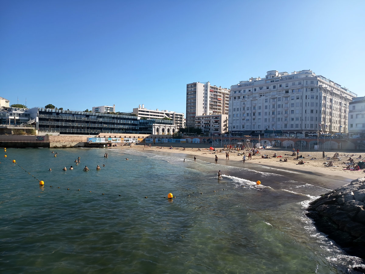 Plage des Catalans Marsella